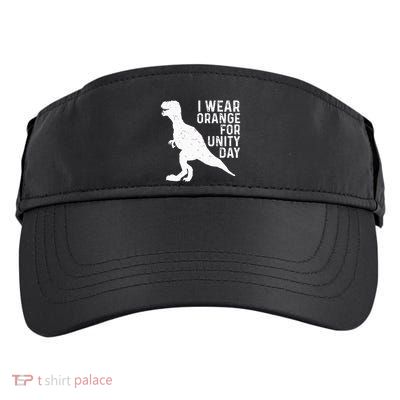 Unity Day Orange Unity Day Dinosaur Adult Drive Performance Visor