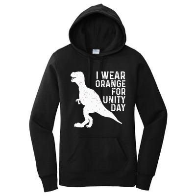 Unity Day Orange Unity Day Dinosaur Women's Pullover Hoodie