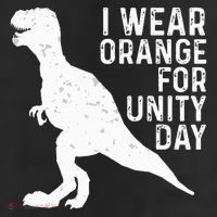 Unity Day Orange Unity Day Dinosaur Tumbler