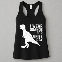 Unity Day Orange Unity Day Dinosaur Womens Tank Top