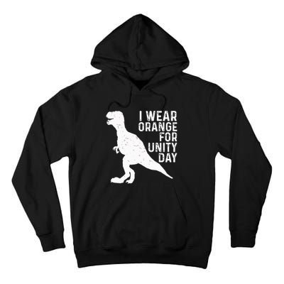 Unity Day Orange Unity Day Dinosaur Tall Hoodie