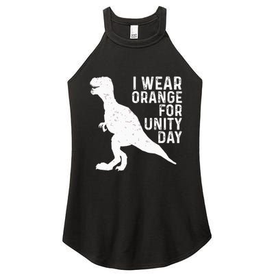 Unity Day Orange Unity Day Dinosaur Women's Perfect Tri Rocker Tank
