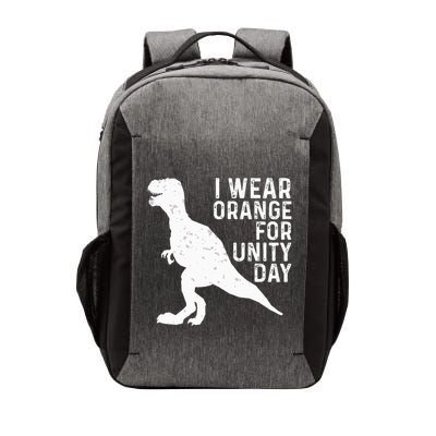 Unity Day Orange Unity Day Dinosaur Vector Backpack