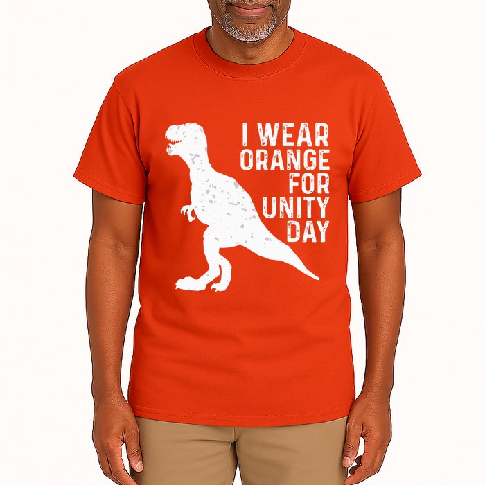 Unity Day Orange Unity Day Dinosaur Tall T-Shirt