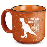 Unity Day Orange Unity Day Dinosaur 15oz Campfire Ceramic Mug