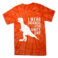 Unity Day Orange Unity Day Dinosaur Tie-Dye T-Shirt