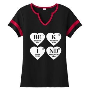 Unity Day Orange Be Kind Chemistry Periodic Table Ladies Halftime Notch Neck Tee