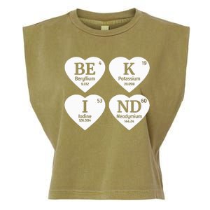 Unity Day Orange Be Kind Chemistry Periodic Table Garment-Dyed Women's Muscle Tee