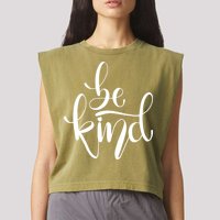 Unity Day Orange Be Kind Anti Bullying Garment-Dyed Women's Muscle Tee