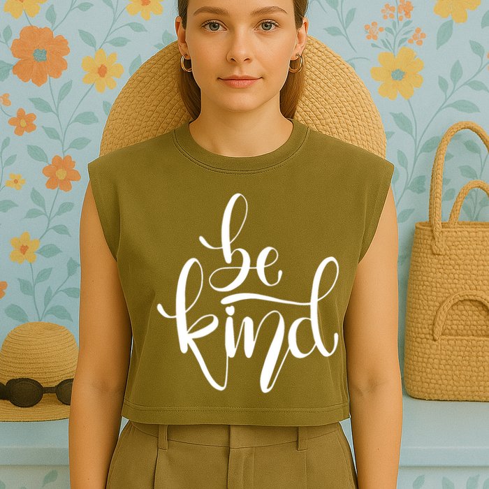 Unity Day Orange Be Kind Anti Bullying Garment-Dyed Women's Muscle Tee