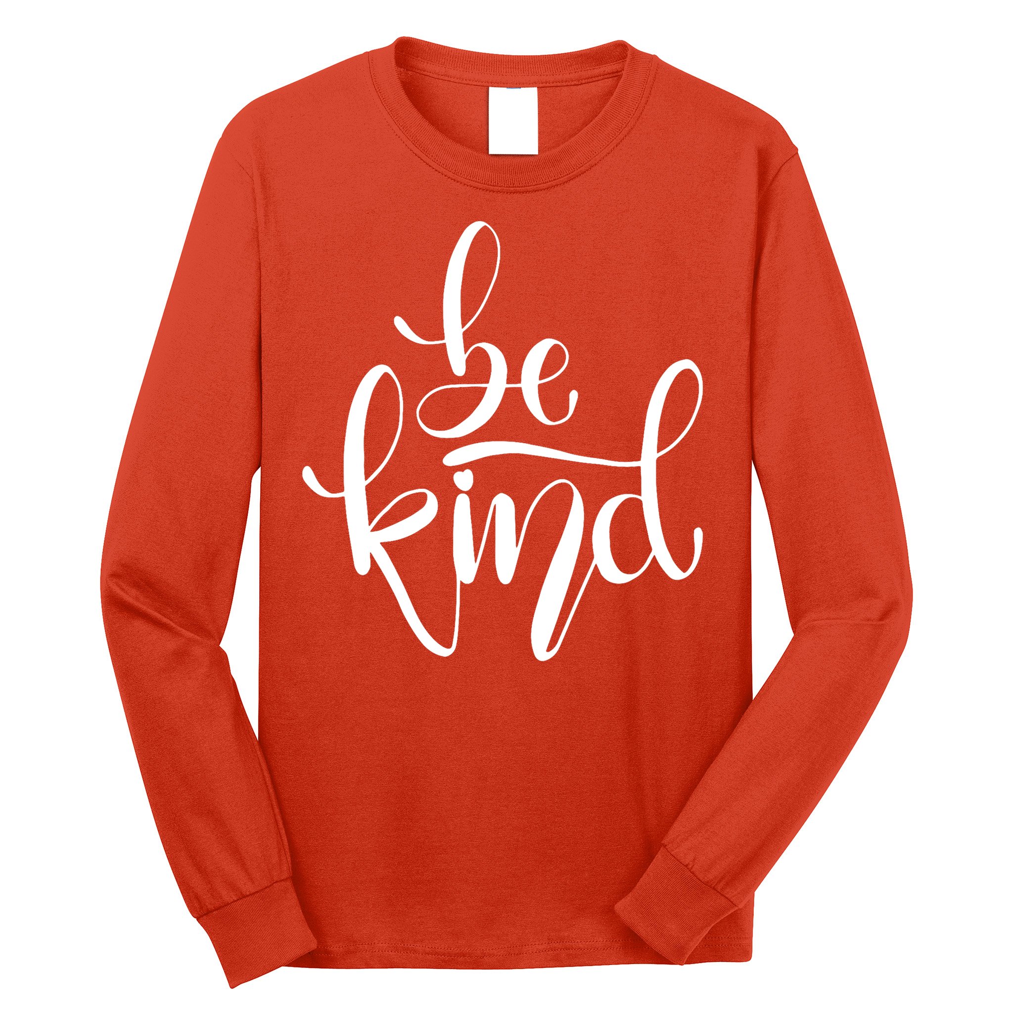 Unity Day Orange Be Kind Anti Bullying Long Sleeve Shirt