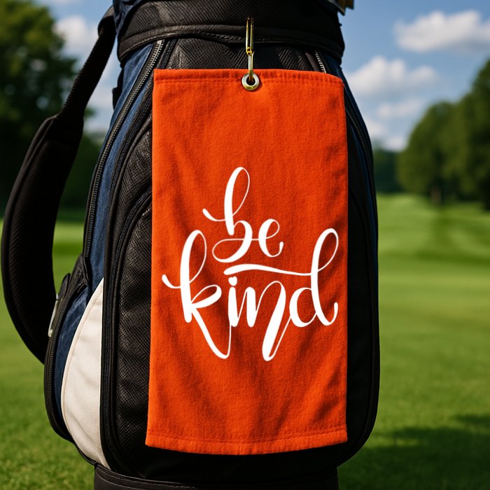 Unity Day Orange Be Kind Anti Bullying Golf Towel