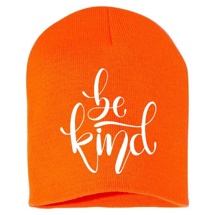 Unity Day Orange Be Kind Anti Bullying Short Acrylic Beanie