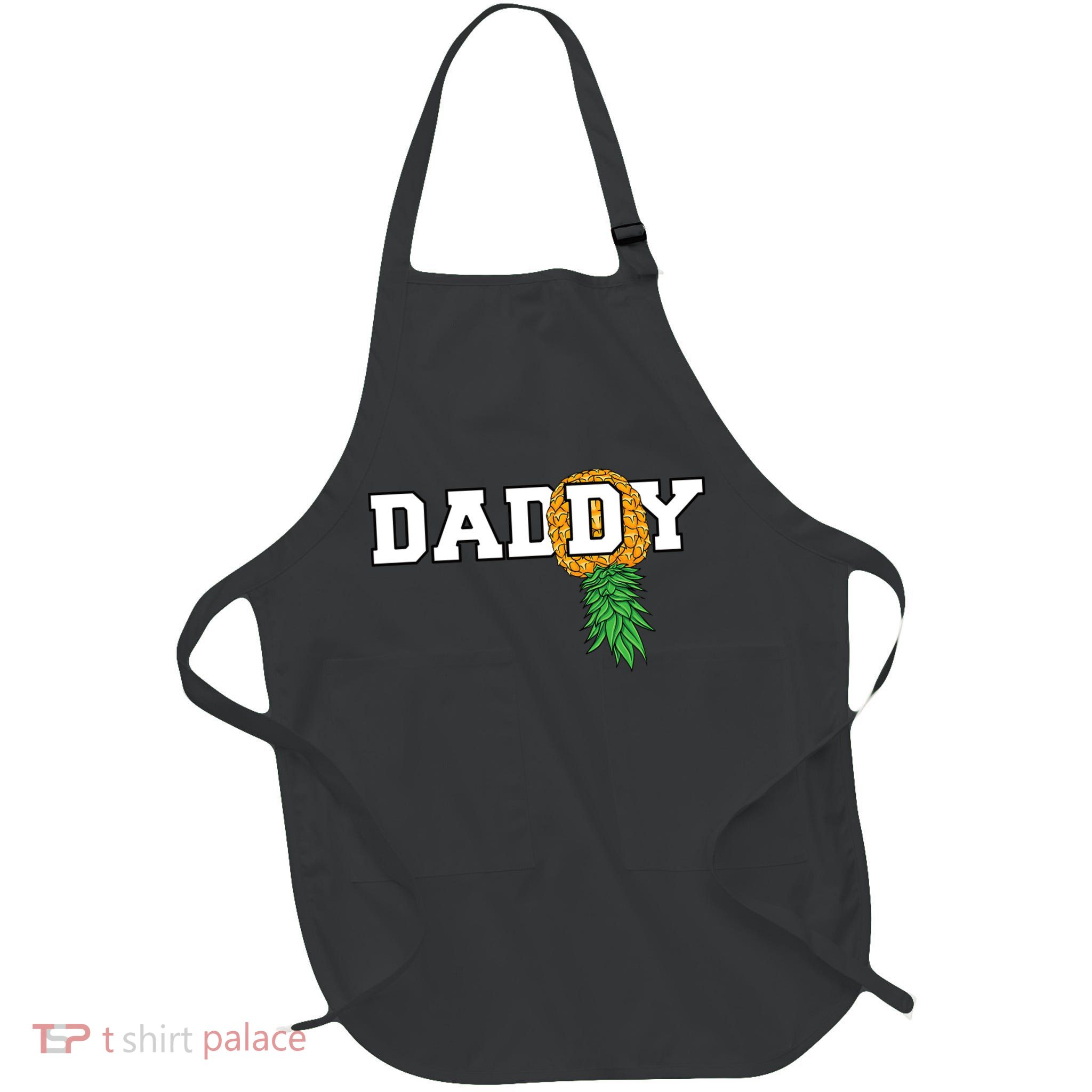 Upside Down Pineapple Swinger Daddy Men Apron