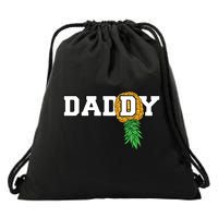 Upside Down Pineapple Swinger Daddy Men Drawstring Bag