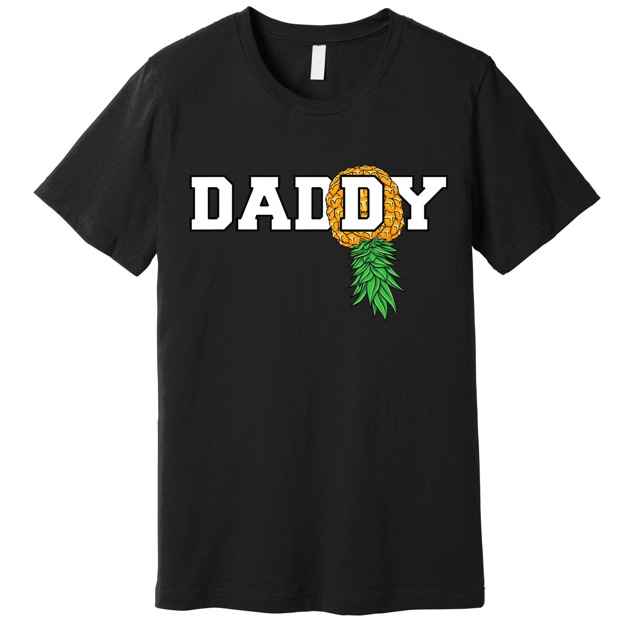 Upside Down Pineapple Swinger Daddy Men Premium T-Shirt