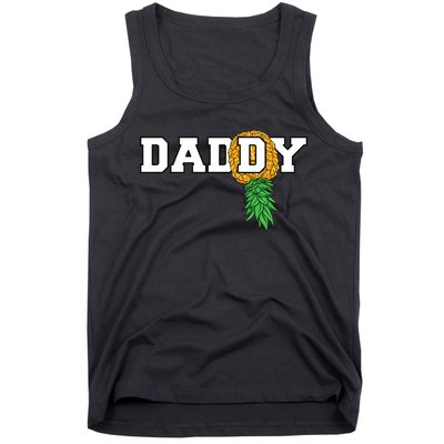 Upside Down Pineapple Swinger Daddy Men Tank Top