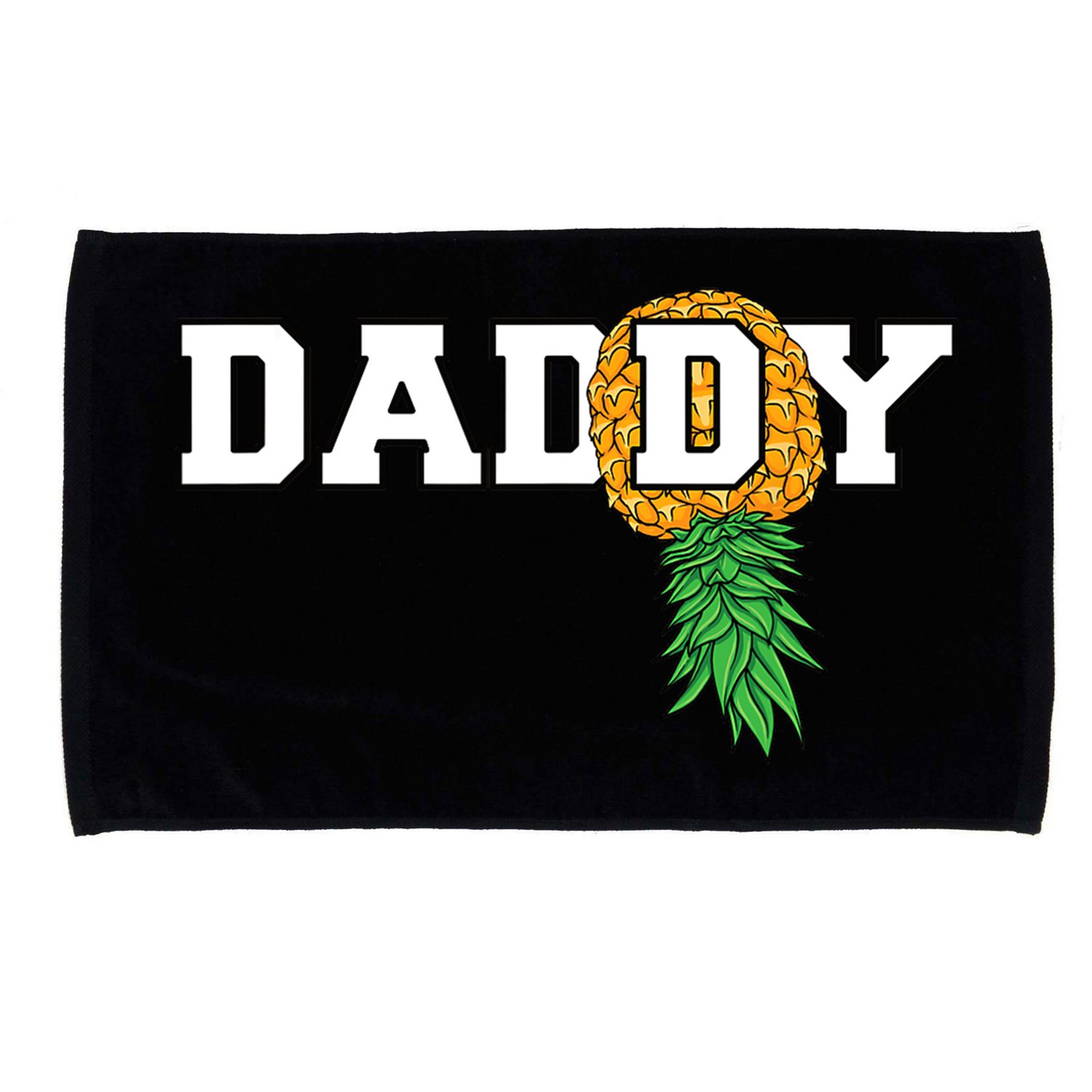 Upside Down Pineapple Swinger Daddy Men Microfiber Hand Towel