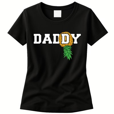 Upside Down Pineapple Swinger Daddy Men Womens T-Shirt