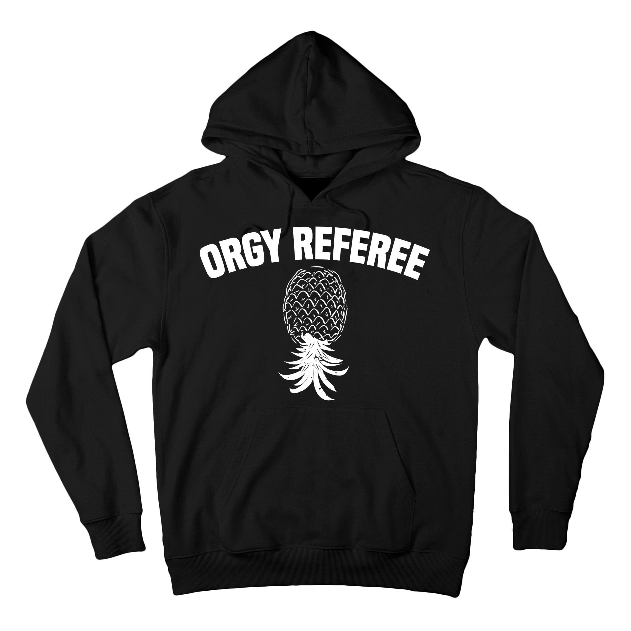 Upside Down Pineapple Group Sex Orgy Referee Swingers Tall Hoodie