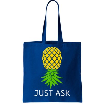 Upside Down Pineapple Great Gift Sharing Swinger Gift Tote Bag