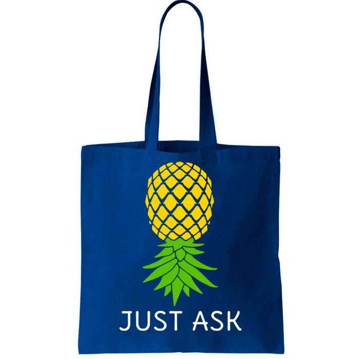 Upside Down Pineapple Great Gift Sharing Swinger Gift Tote Bag