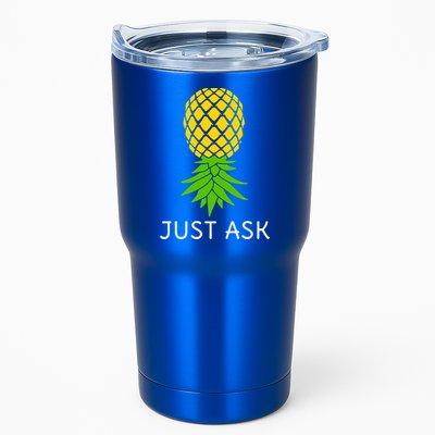 Upside Down Pineapple Great Gift Sharing Swinger Gift Tumbler
