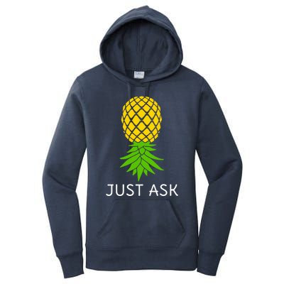 Upside Down Pineapple Great Gift Sharing Swinger Gift Women's Pullover Hoodie