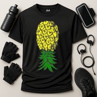 Upside Down Pineapple Gift Cooling Performance Crew T-Shirt