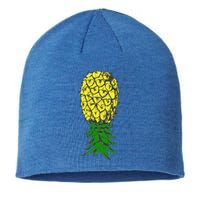 Upside Down Pineapple Gift Sustainable Beanie