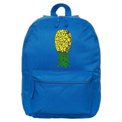 Upside Down Pineapple Gift 16 in Basic Backpack