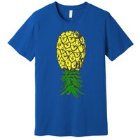 Upside Down Pineapple Gift Premium T-Shirt