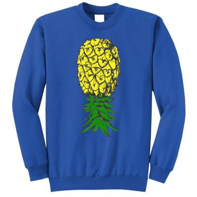 Upside Down Pineapple Gift Tall Sweatshirt