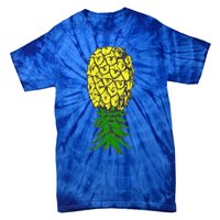 Upside Down Pineapple Gift Tie-Dye T-Shirt