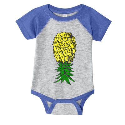 Upside Down Pineapple Gift Infant Baby Jersey Bodysuit