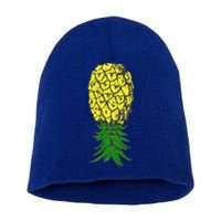 Upside Down Pineapple Gift Short Acrylic Beanie