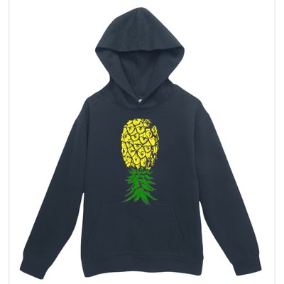 Upside Down Pineapple Gift Urban Pullover Hoodie