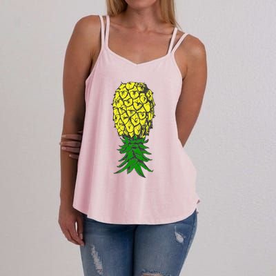 Upside Down Pineapple Gift Women's Strappy Tank