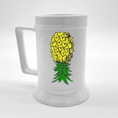 Upside Down Pineapple Gift Beer Stein