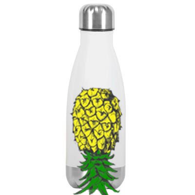 Upside Down Pineapple Gift Stainless Steel Insulated Water Bottle