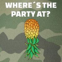 Upside Down Pineapple Where´S The Party At Legacy Tie Dye Trucker Hat