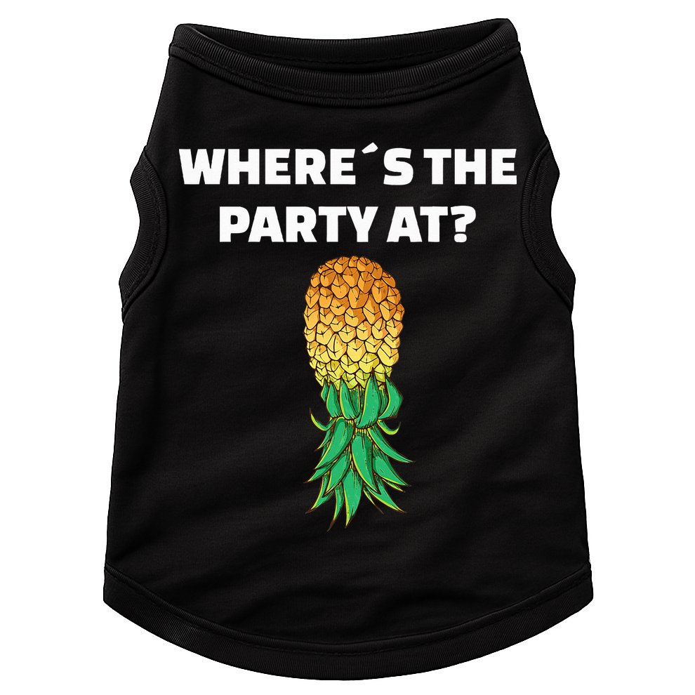 Upside Down Pineapple Where´S The Party At Doggie Tank