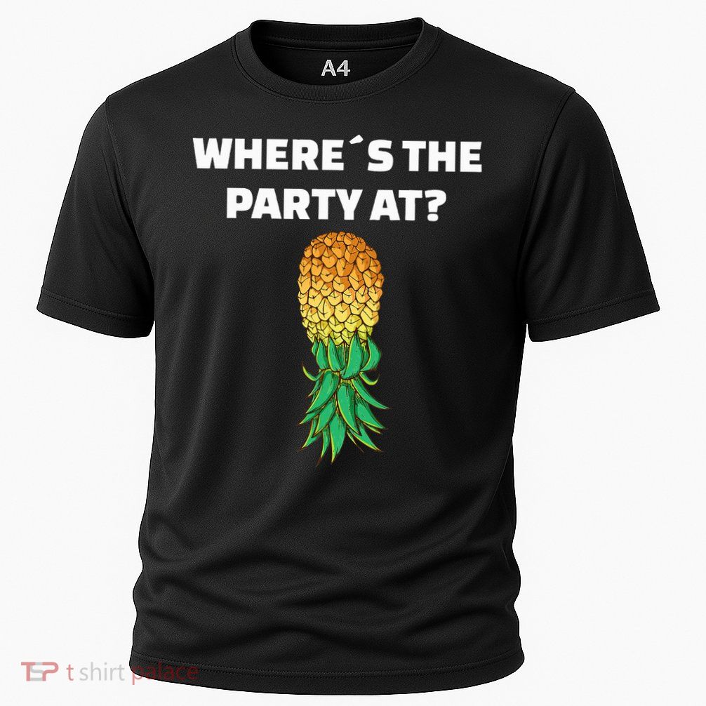 Upside Down Pineapple Where´S The Party At Performance Shirt