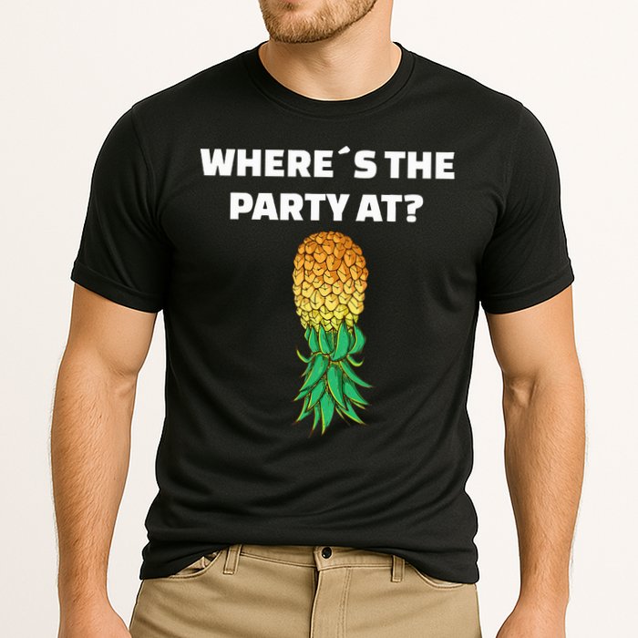 Upside Down Pineapple Where´S The Party At Performance Shirt