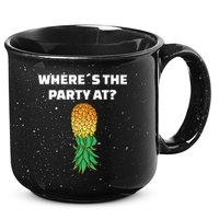 Upside Down Pineapple Where´S The Party At 15oz Campfire Ceramic Mug