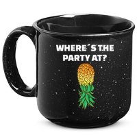 Upside Down Pineapple Where´S The Party At 15oz Campfire Ceramic Mug