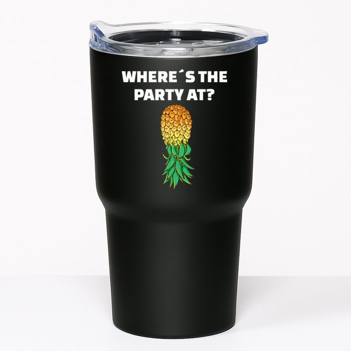Upside Down Pineapple Where´S The Party At Tumbler