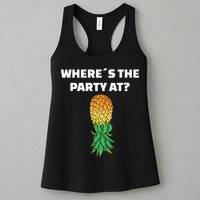 Upside Down Pineapple Where´S The Party At Womens Tank Top