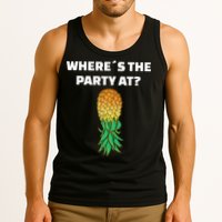 Upside Down Pineapple Where´S The Party At Tank Top