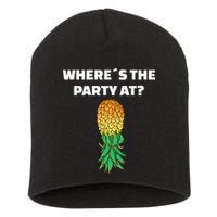 Upside Down Pineapple Where´S The Party At Short Acrylic Beanie
